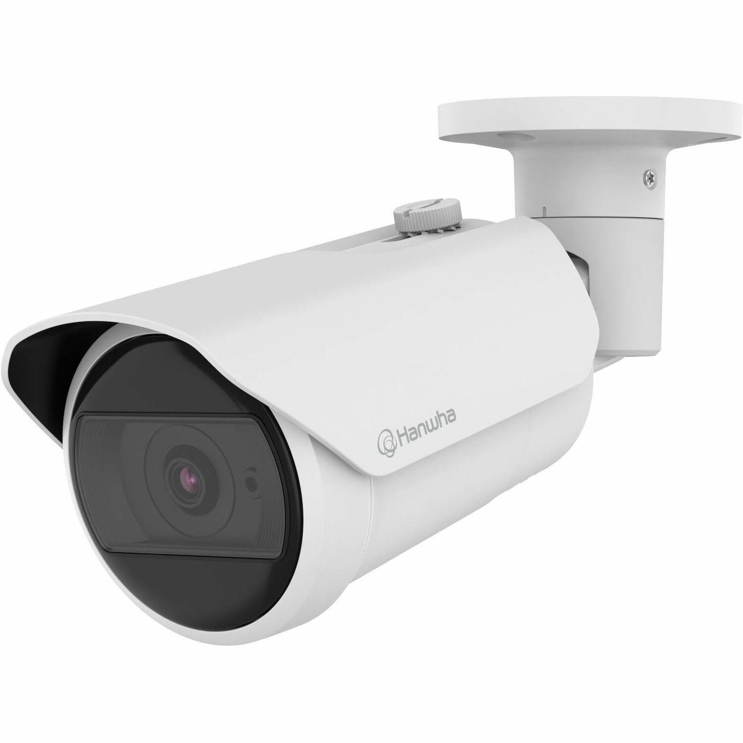 Wisenet QNO-C8013R 5 Megapixel Outdoor Network Camera - Color - Bullet - White - TAA Compliant