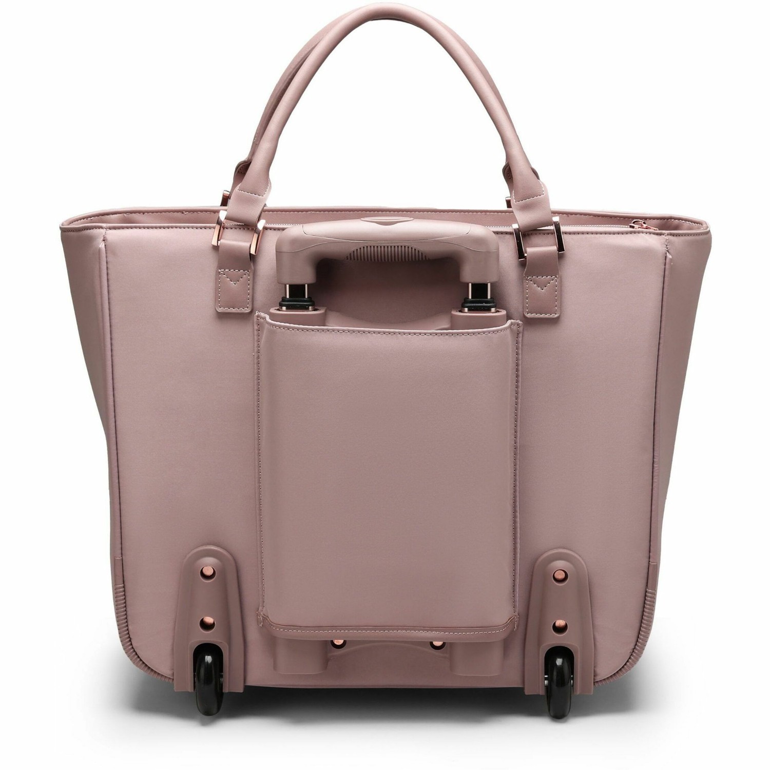 Swissdigital KATY ROSE NG Lotus Tote Cabin | LED - USB Charging Port, RFID Protection Pocket, LED Light, Eco-Friendly Fabric, Padded Laptop Compartment for 17" Laptop, Padded Tablet Compartment for 12.9" Tablet, Dedicated Powerbank Pocket