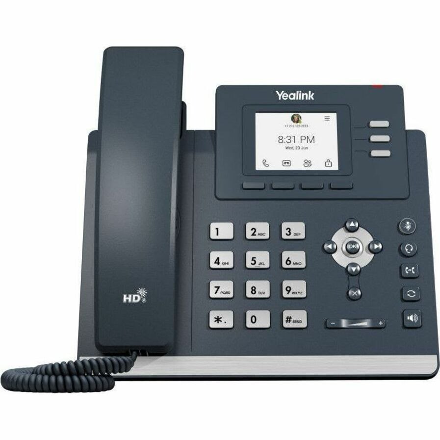 Yealink IP Phone - Corded - Wall Mountable - Classic Gray