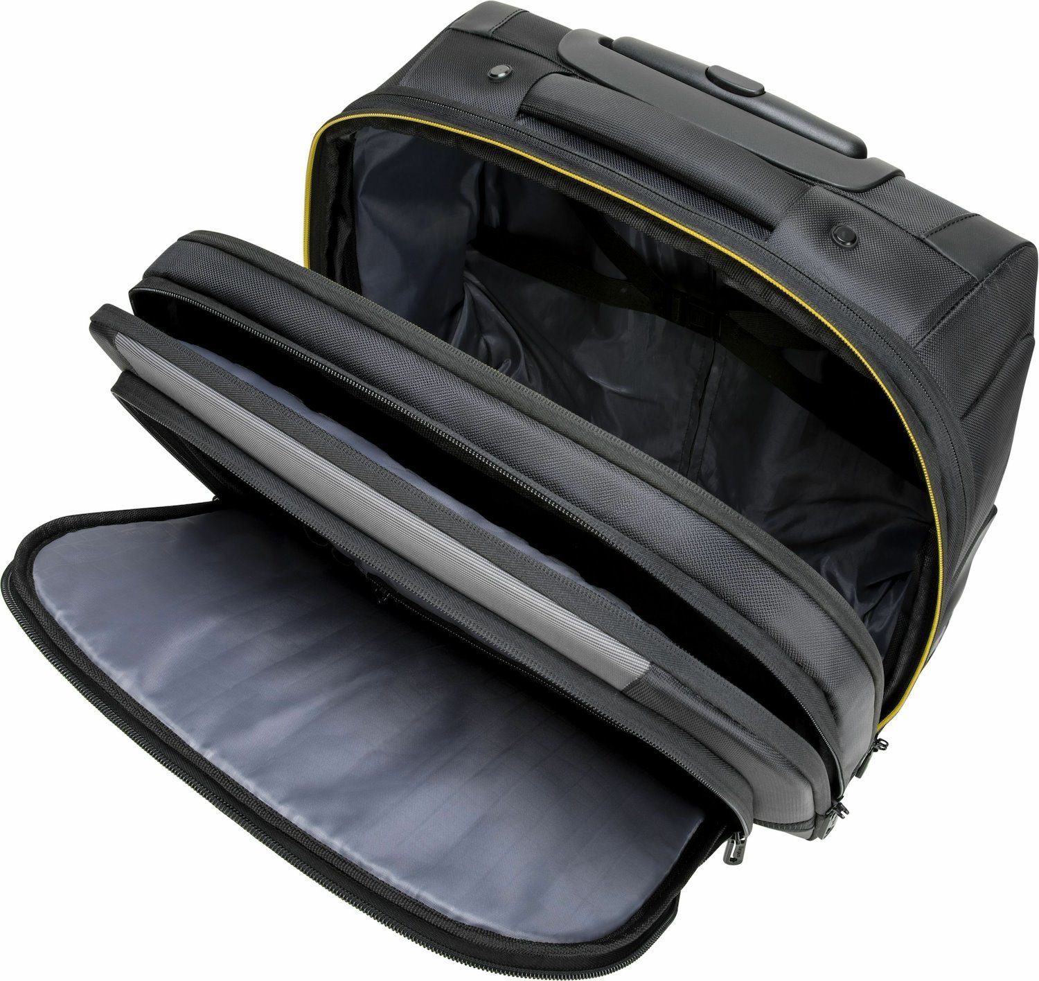 Targus CityGear TCG717GL Carrying Case (Roller) for 38.1 cm (15") to 43.9 cm (17.3") Notebook - Black, Grey