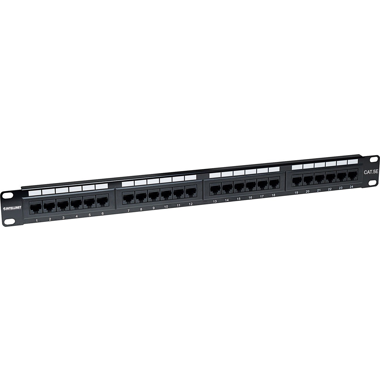 Intellinet Intellinet 24-Port 1U Cat5e Patch Panel