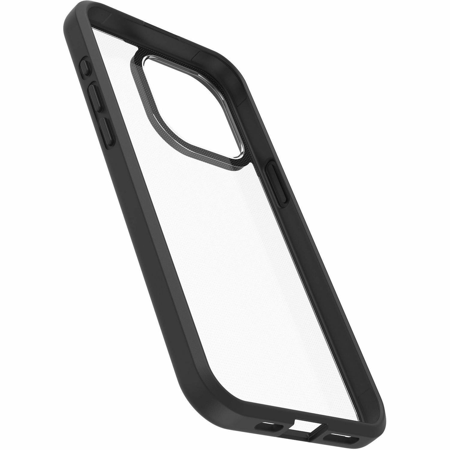 OtterBox React Case for Apple iPhone 15 Pro Max Smartphone - Black Crystal - Retail