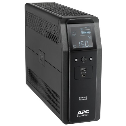 APC by Schneider Electric Back-UPS Pro BR1600SI Line-interactive UPS - 1.60 kVA/960 W