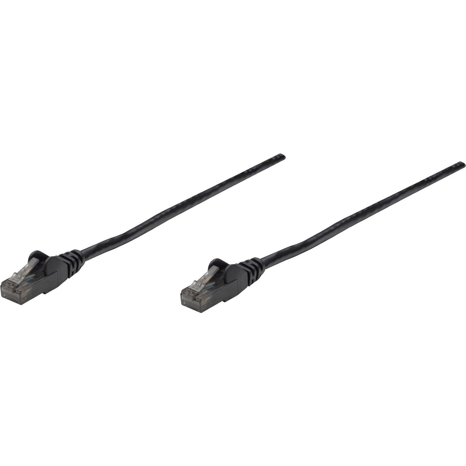Intellinet Intellinet Cat6 Utp Snagless Patch Cable, Black, 1FT