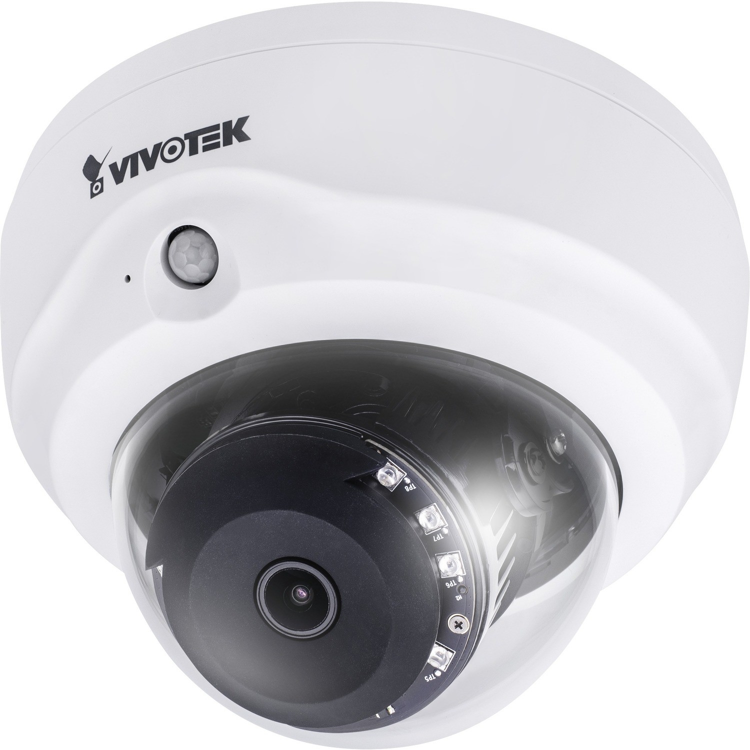 Vivotek FD816BA-HF2 2 Megapixel HD Network Camera - Color, Monochrome - Dome