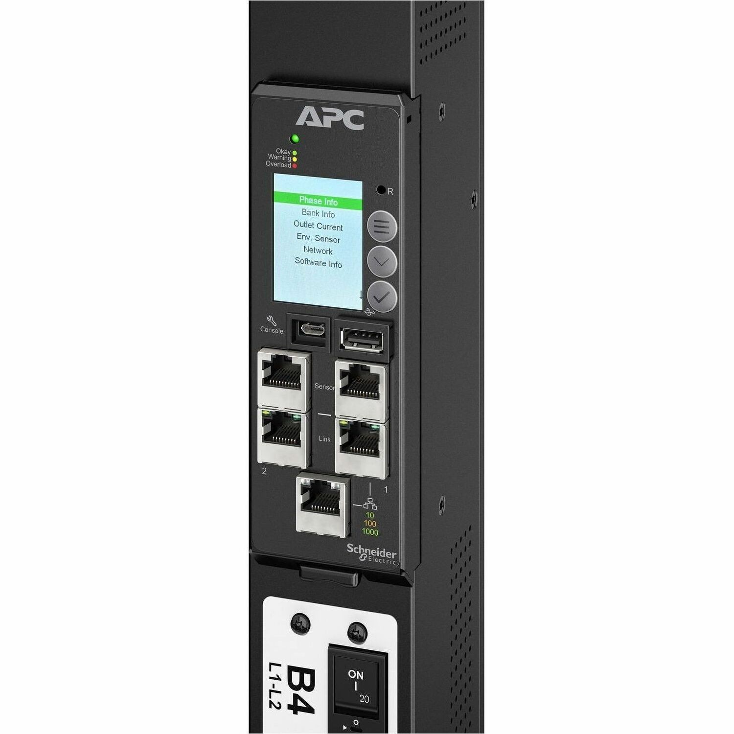 APC NetShelter Rack PDU Advanced Network Management Card 3