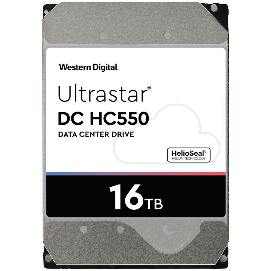 WD Ultrastar DC HC550 WUH721816ALE6L4 16 TB Hard Drive - 3.5" Internal - SATA