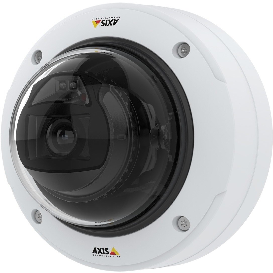 AXIS P3255-LVE 2 Megapixel Outdoor Full HD Network Camera - Colour - Dome - White - TAA Compliant