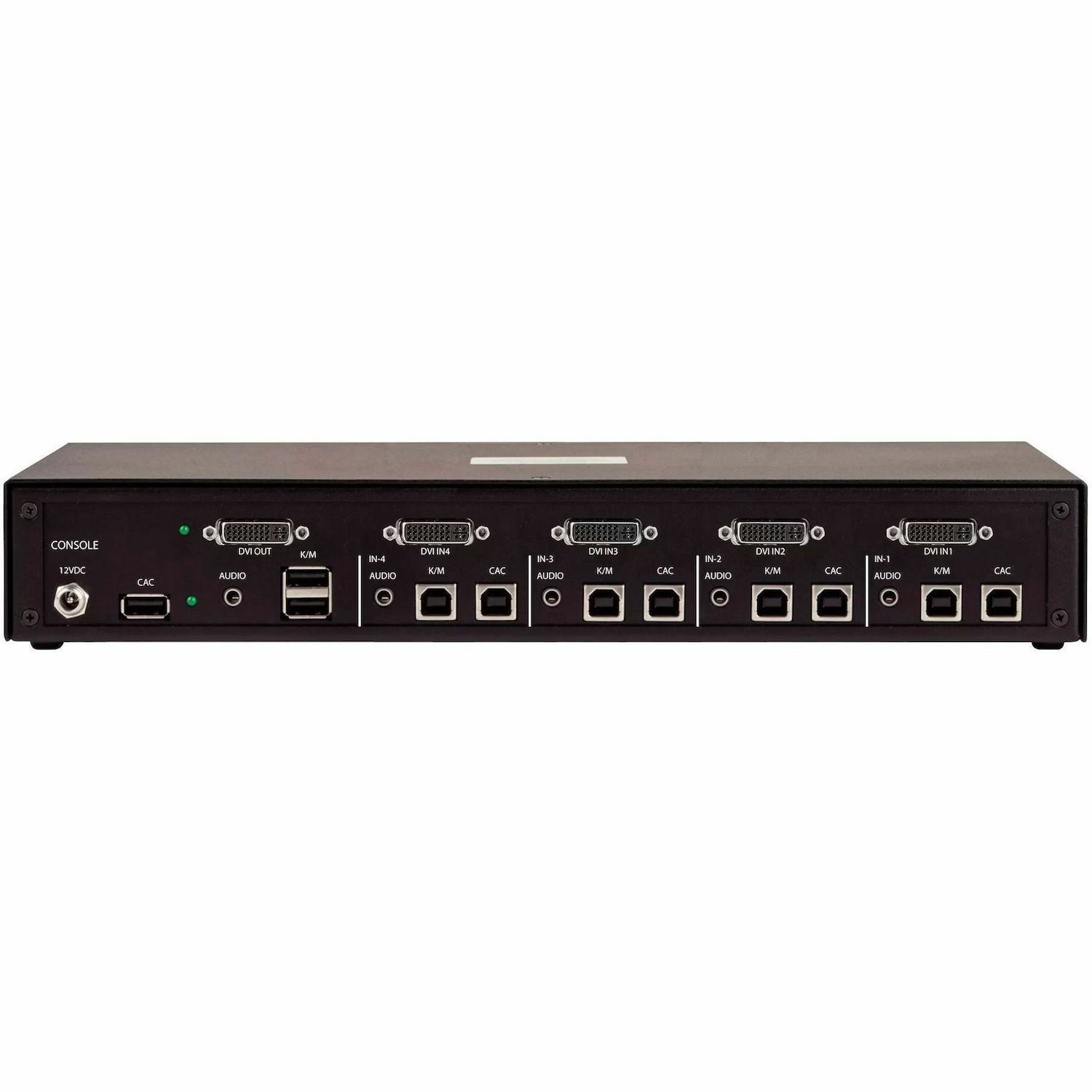 StarTech Secure 4-Port KVM Switch, DVI, NIAP 4.0, Metal Housing, CAC, Made in the USA