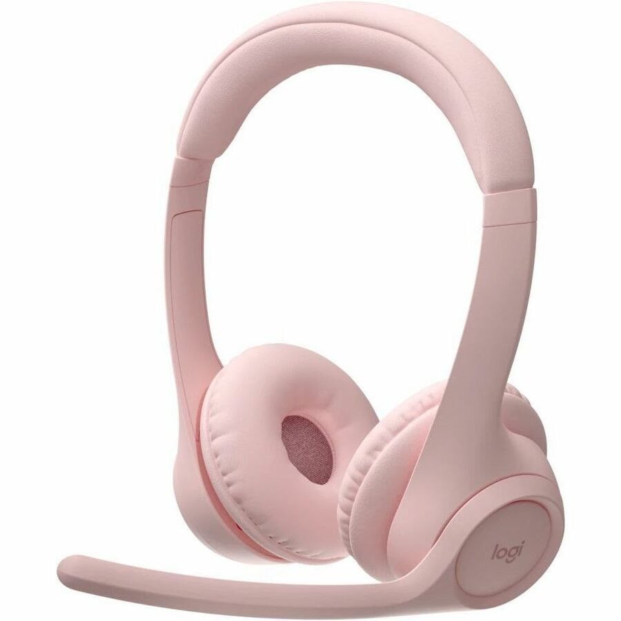 Logitech Zone 981-001413 Wireless Over-the-head, On-ear Stereo Headset - Rose