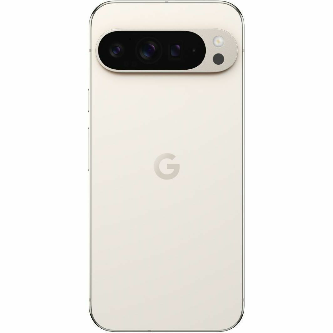 Google Pixel 9 Pro XL GGX8B 128 GB Smartphone - 6.8" LTPO OLED 1344 x 2992 - Octa-core (Cortex X4Single-core (1 Core) 3.10 GHz + Cortex A720 Triple-core (3 Core) 2.60 GHz + Cortex A520 Quad-core (4 Core) 1.92 GHz - 16 GB RAM - Android 14 - 5G - Porcelain