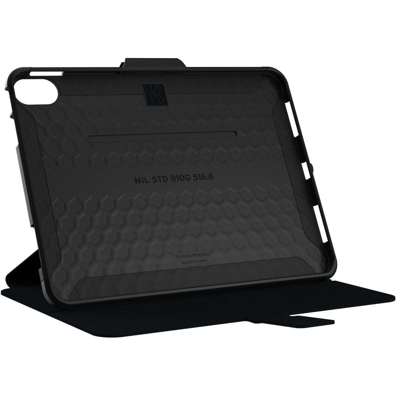 Urban Armor Gear Scout Carrying Case (Folio) for 10.9" Apple iPad (11th Generation), iPad (10th Generation), iPad (2022) Tablet - Black, Olive