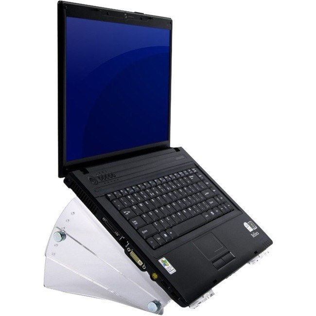 Newstar Tilt Transparent Laptop Stand (Clear Acrylic)
