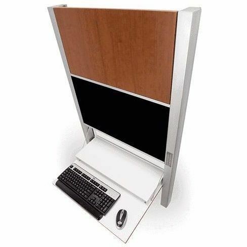 Capsa Healthcare Wall Cabinet Workstation 30"