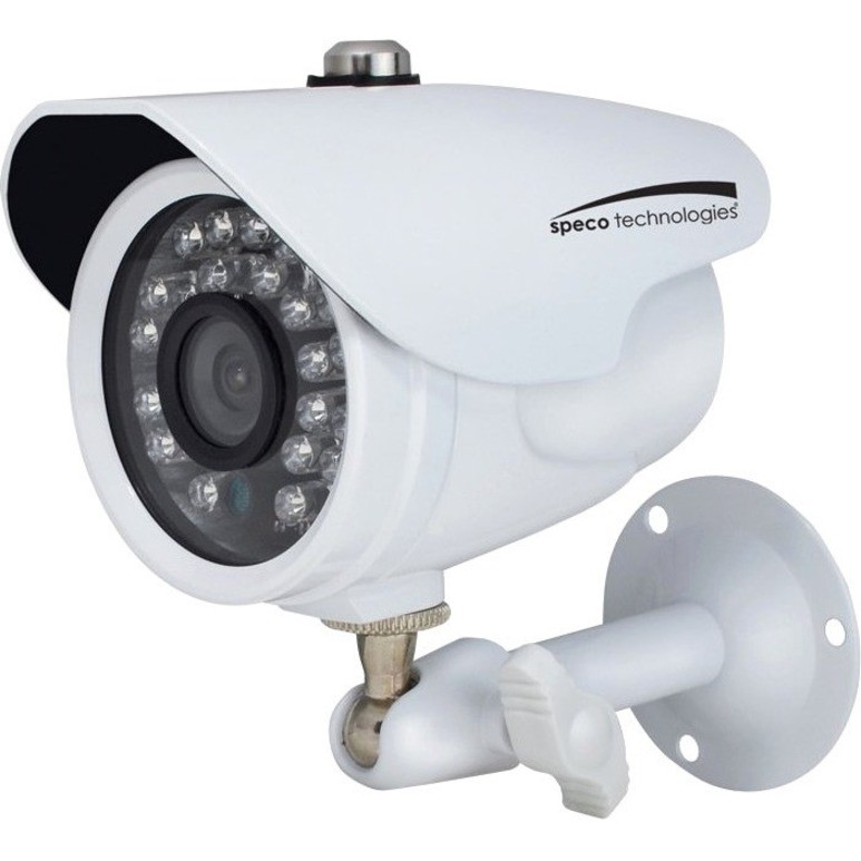Speco CVC627MT 2 Megapixel Full HD Surveillance Camera - Color - Bullet - White - TAA Compliant