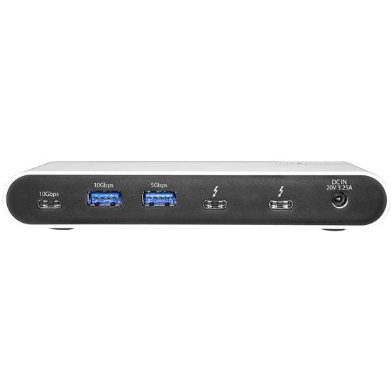StarTech.com Thunderbolt/USB Hub - Thunderbolt - External - Silver, Black
