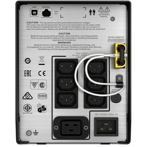 APC by Schneider Electric Smart-UPS Line-interactive UPS - 2 kVA/1.30 kW