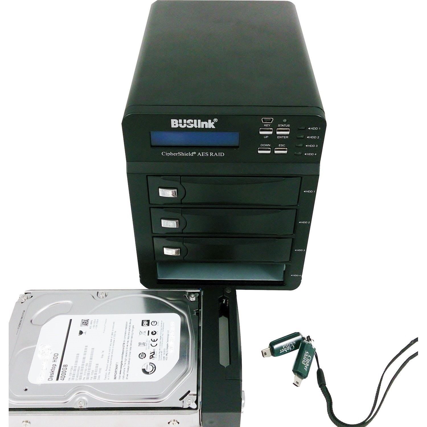 Buslink CipherShield 256-bit RAID Hard Drive