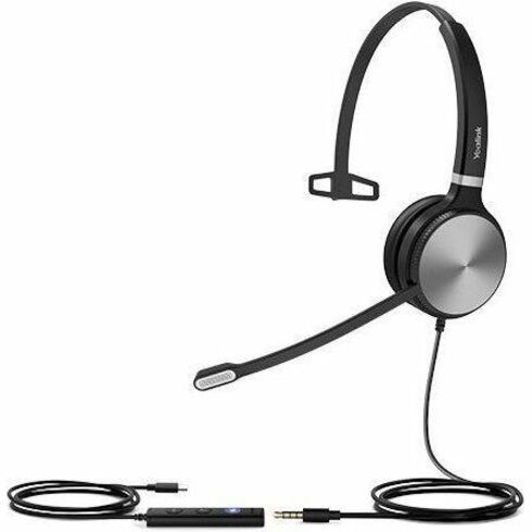 Yealink UH36 Mono Wideband Noise Cancelling Headset - USB / 3.5mm Connections