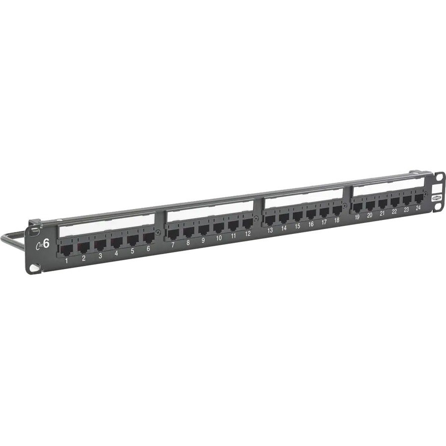 Hubbell Patch Panels, Cat6, 24-Port, UniversalWiring