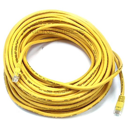 Monoprice Cat6 Utp Patch Cable_ 75FT Ye