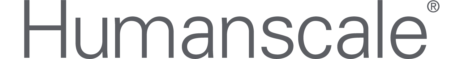 Humanscale M2.1 Arm With Bolt-Through Mount, Angled/Dynamic Lin, Polished Aluminum W/ White Trim