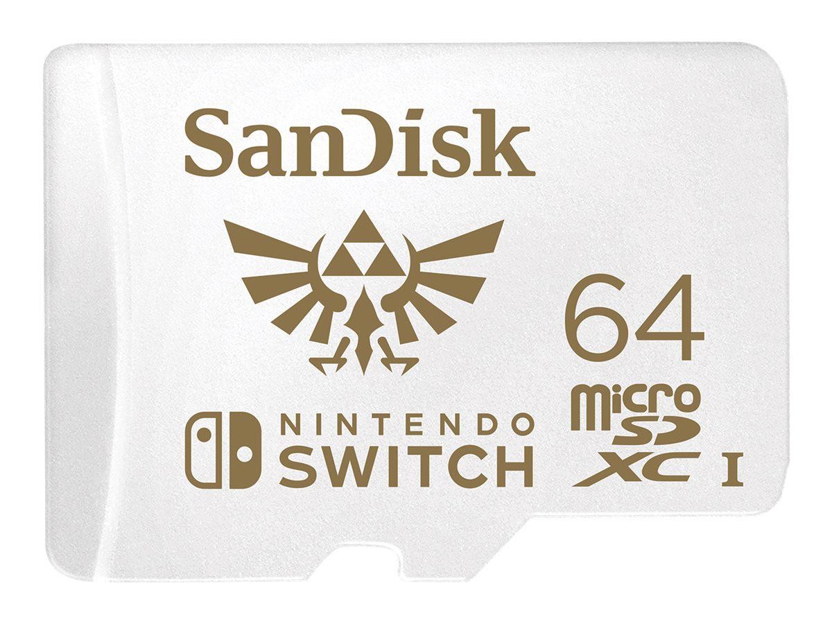 SanDisk 64GB Nintendo Switch Microsd Uhs-I Card
