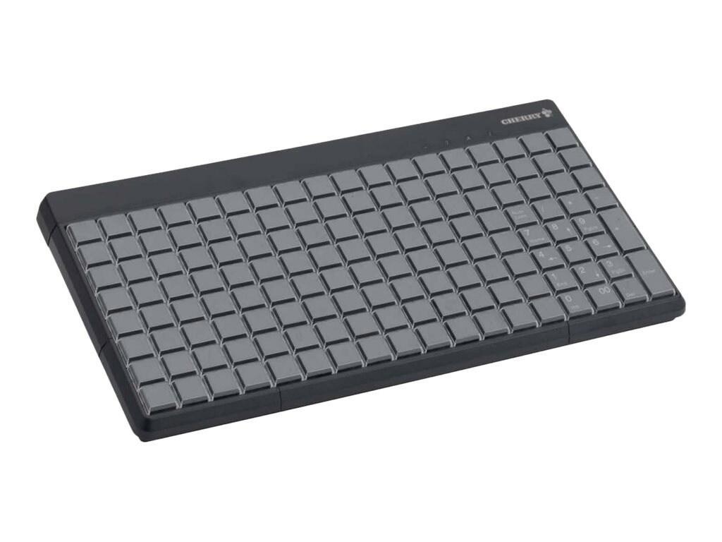 Cherry Rows & Columns Keybd 142 Keys Black Usb
