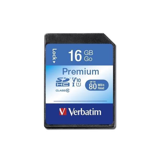 Verbatim 43962 16 GB Class 10 SDHC