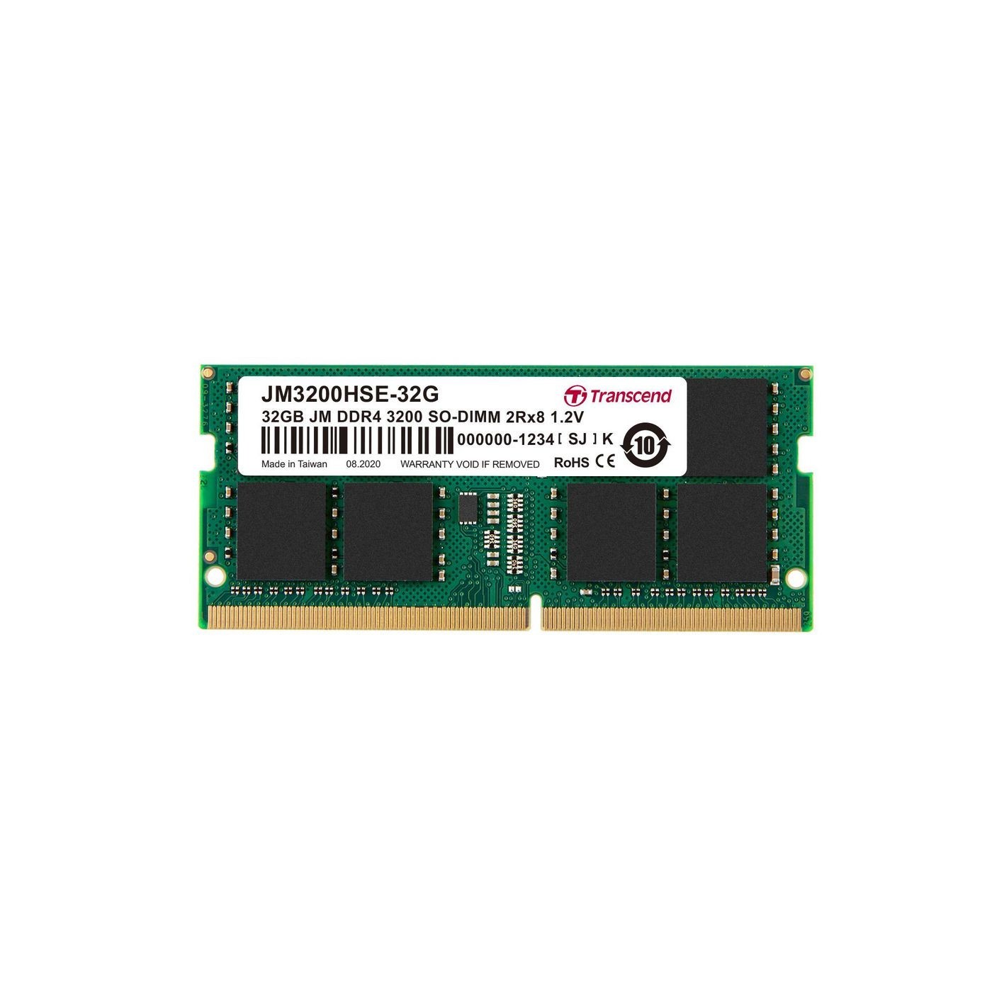 Transcend JetRAM 32GB DDR4 SDRAM Memory Module