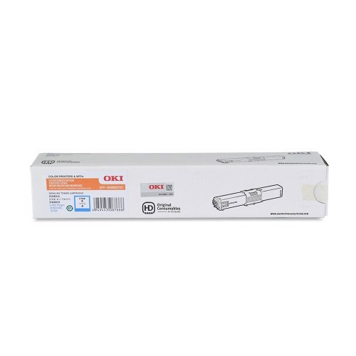 Oki 44469757 Original Laser Toner Cartridge - Cyan - 1 / Pack