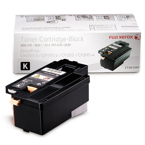 Fuji Xerox CT201591 Original Laser Toner Cartridge - Black Pack