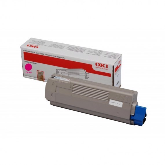 Oki Original LED Toner Cartridge - Cyan Pack