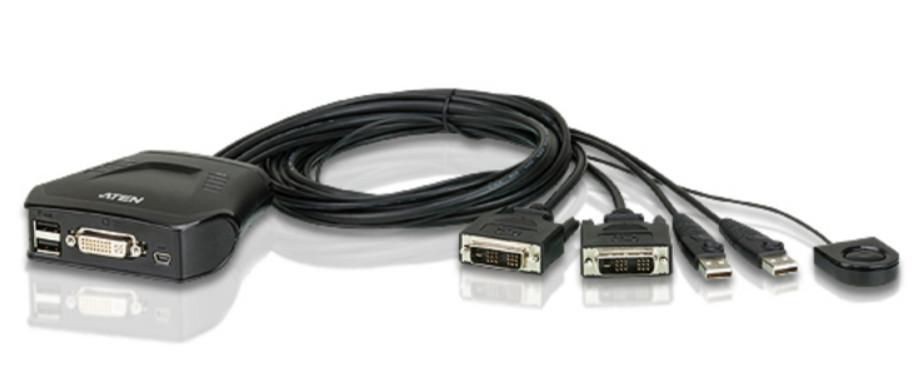Aten Atn KVM 2P-Usb-Dvi-D-Cs22d-At