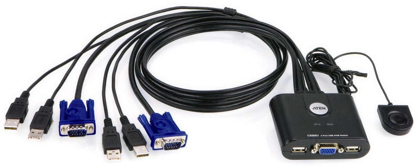 ATEN CS22U KVM Switchbox