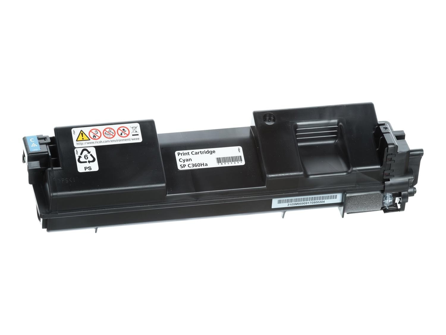 Ricoh SP C360HA Original Laser Toner Cartridge - Cyan Pack