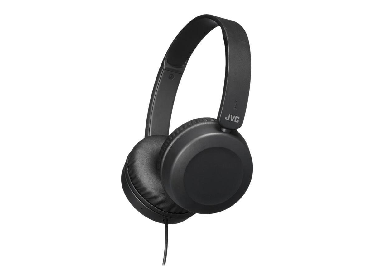 JVC On Ear PS HDST Mic Remote BLK