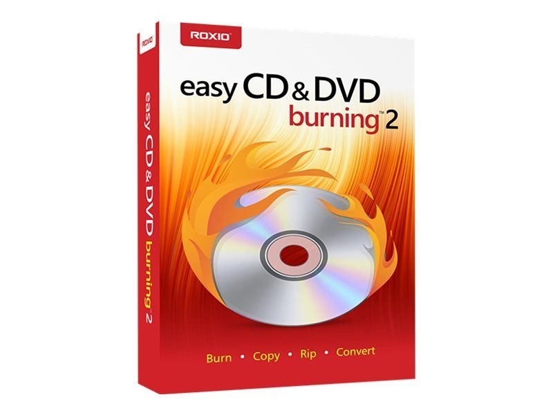 Roxio Easy CD & DVD Burning (V. 2) - Box Pack - 1 User