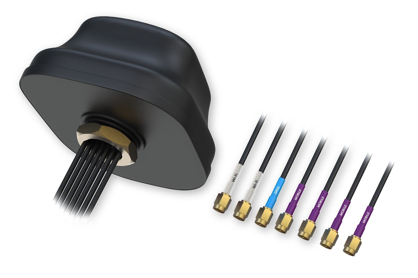 Teltonika 5G Mimo Mobile/GNSS/WiFiRoof Sma Antenna