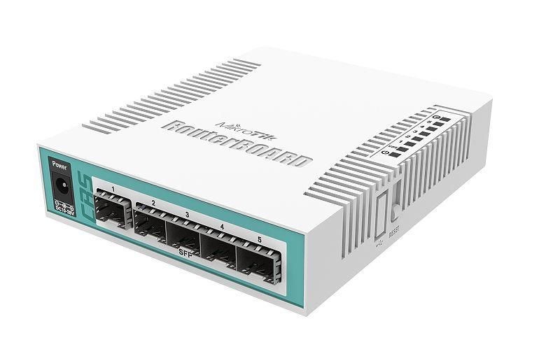 Mikrotik 5-Port Router Switch 5X SFP Ports