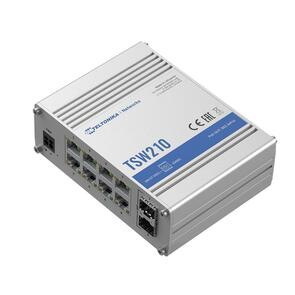 Teltonika 8-Port Gigabit Ethernet Switch With 2X SFP Industrial Grade