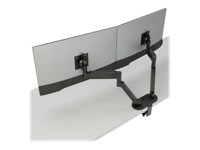 Chief 12" Monitor Arm Mount Dual BLK