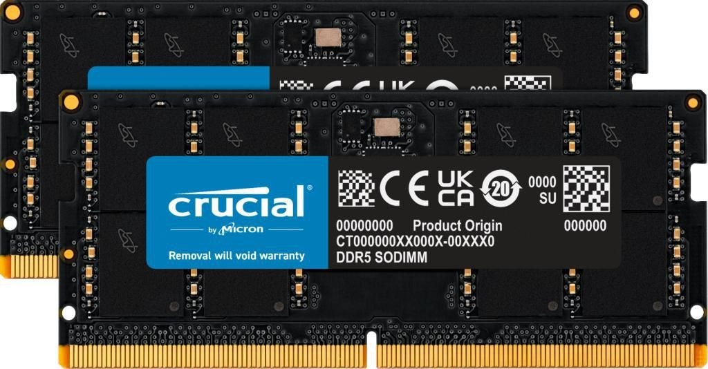 CRUCIAL/MICRON - IMSOURCING 64GB (2 x 32GB) DDR5 SDRAM Memory Kit