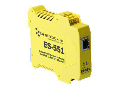 Brainboxes Industrial Ethernet 1Port RS232