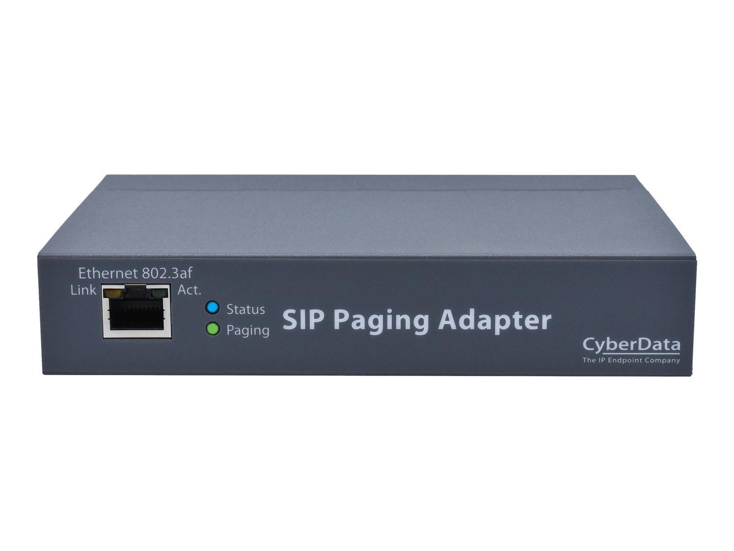 CyberData Sip Paging Adapter Voip