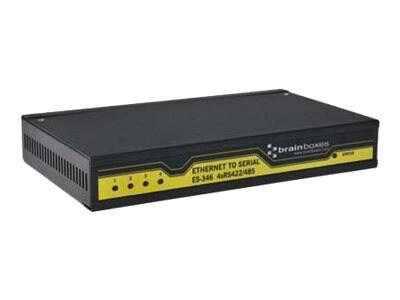 Brainboxes 4Port RS422/485 Ethernet To