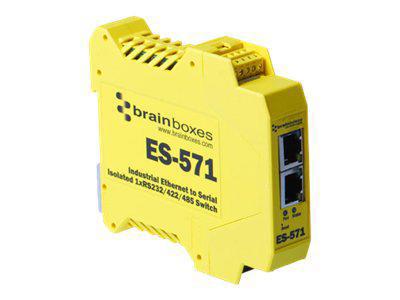 Brainboxes 1Port RS232 422/485 Ethernet To