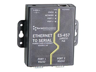 Brainboxes Power Over Enet 2 RS232 Poe