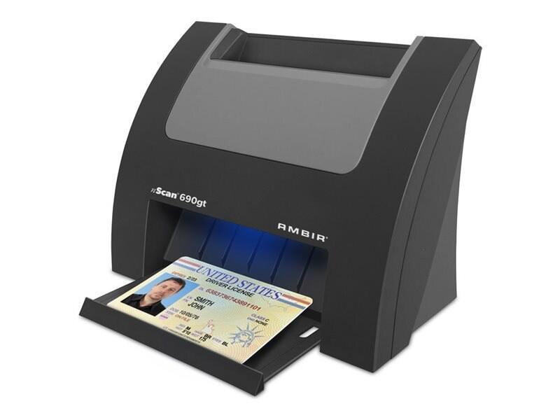 Ambir Technology Ds90gt-As Duplex Card Scanner