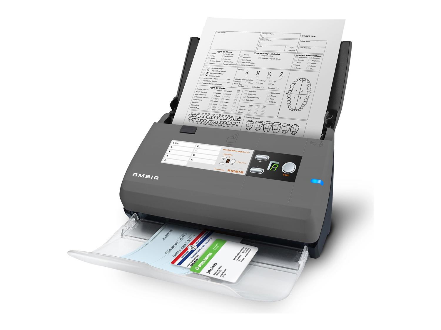 Ambir Technology Ds820ix-As Duplex Adf Scanner